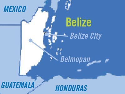 Belize map