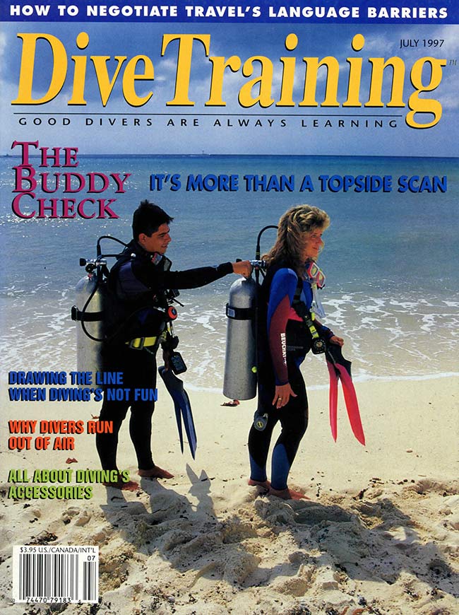 July 1997 - Dive Training Magazine | Scuba Diving Skills, Gear, Education