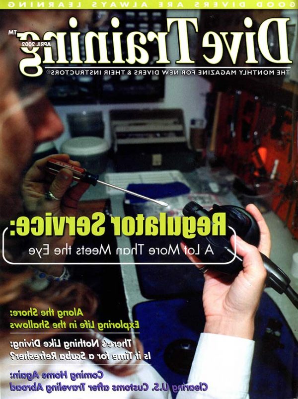 Scuba Diving | Dive Training Magazine, April 2002