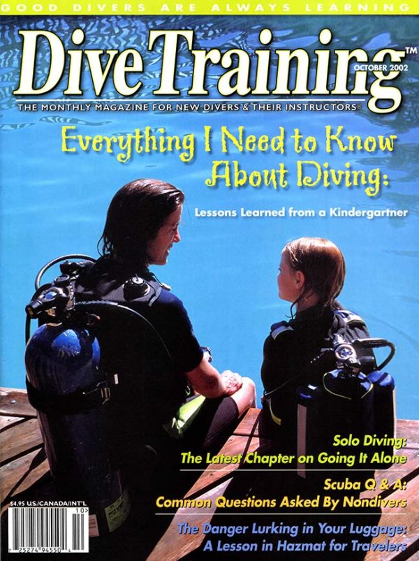 Scuba Diving | Dive Training Magazine, October 2002