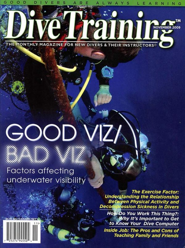 Scuba Diving | Dive Training Magazine, November 2009
