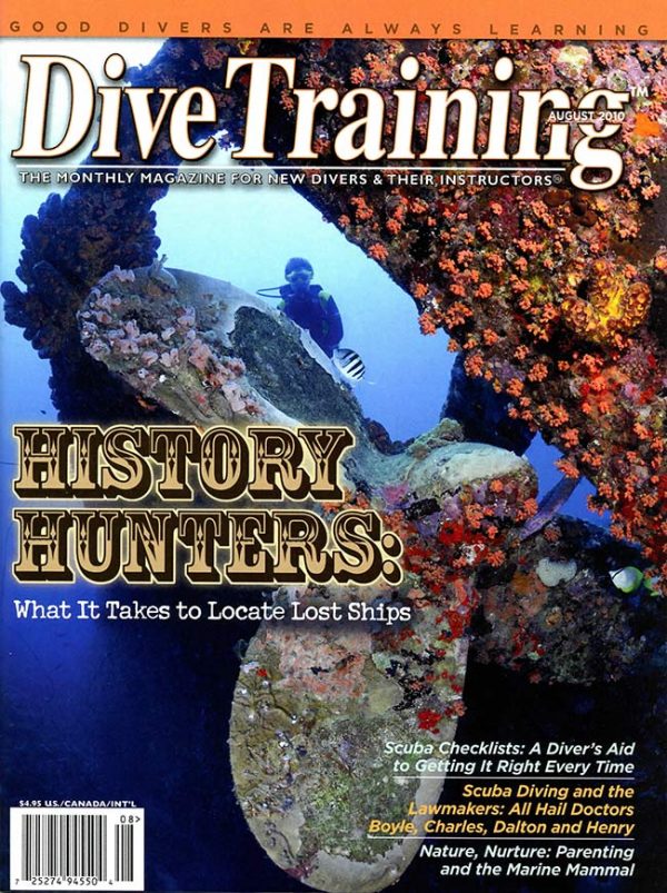 Scuba Diving | Dive Training Magazine, August 2010