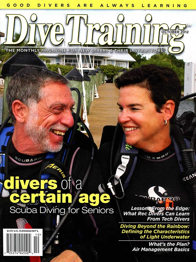 October 2012 - Dive Training Magazine | Scuba Diving Skills, Gear ...