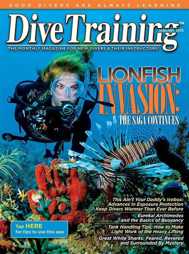 January 2013 - Dive Training Magazine | Scuba Diving Skills, Gear ...