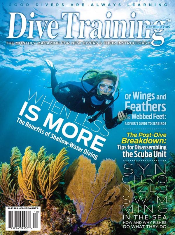 Scuba Diving | Dive Training Magazine, October 2015