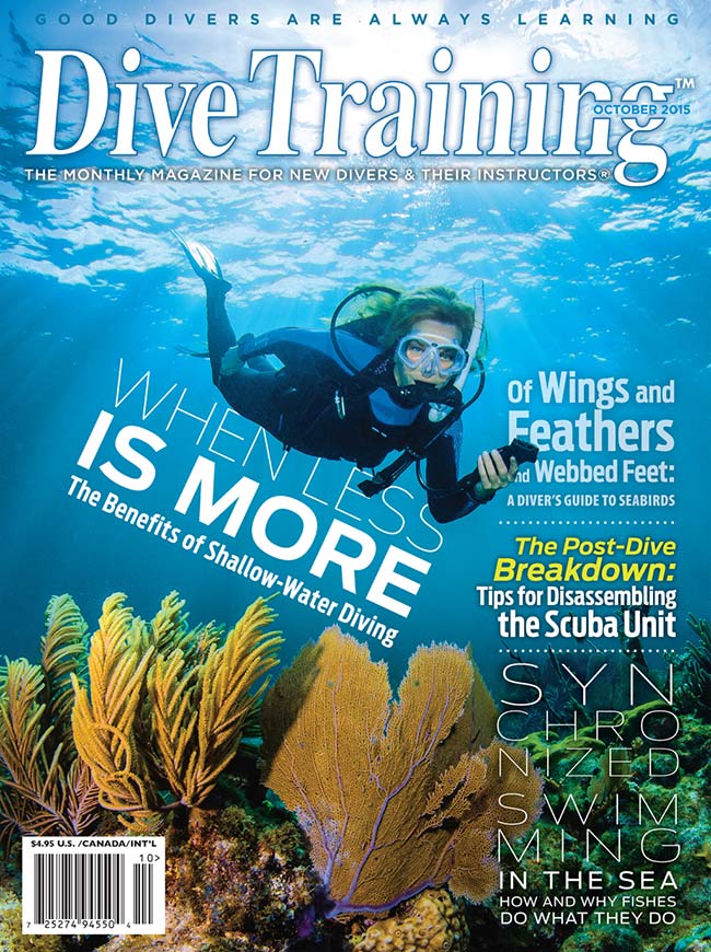 October 2015 - Dive Training Magazine | Scuba Diving Skills, Gear ...