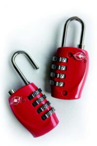 TSA-approved locks
