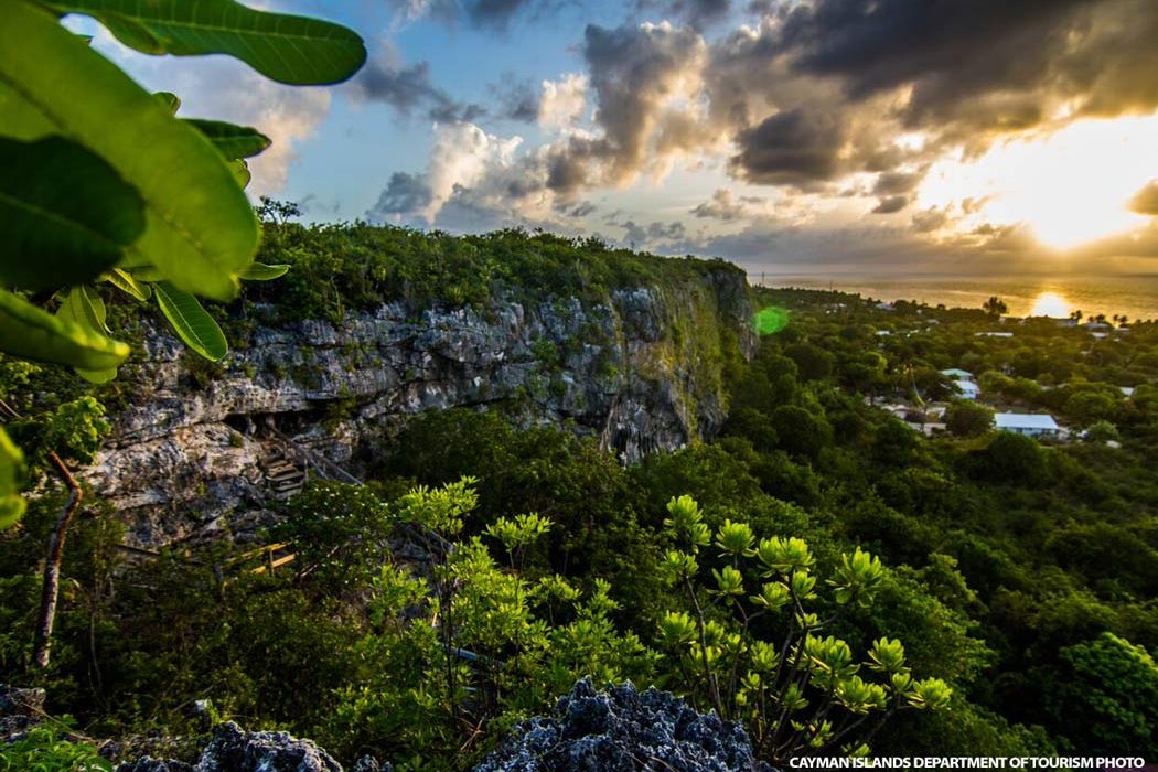 Sunset on Cayman Brac