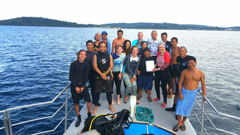 Dive Training Say Cheez