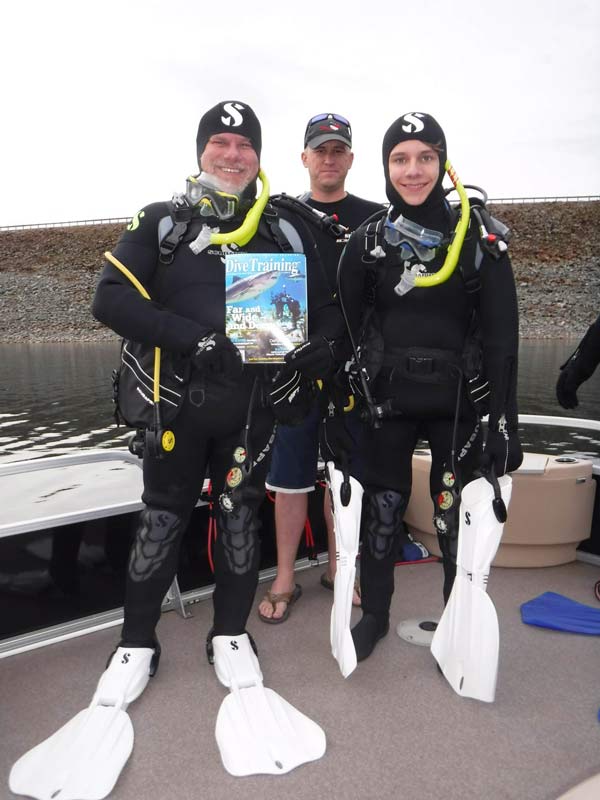 Dive Training Say Cheez