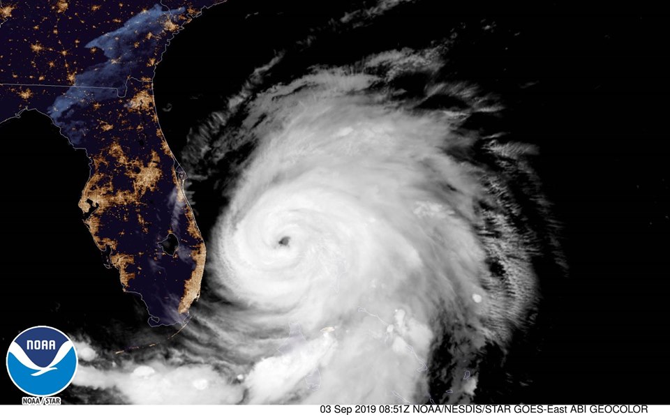 NOAA Photo - Hurricane Dorian