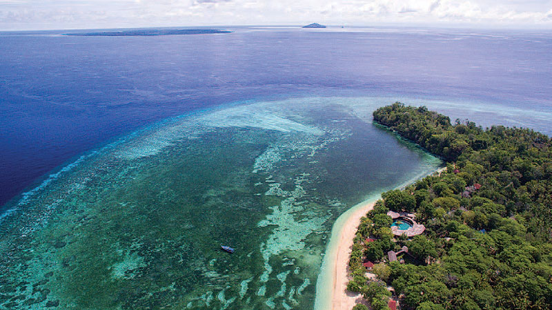 This image portrays SILADEN RESORT AND SPA by Dive Training Magazine | Scuba Diving Skills, Gear, Education.