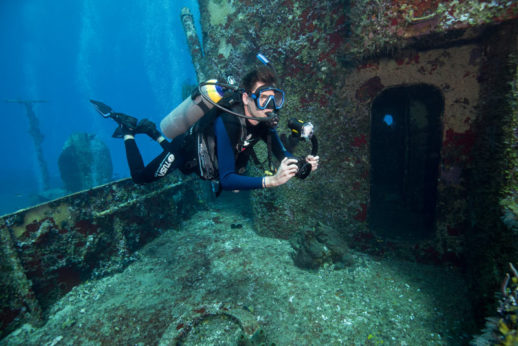 This image portrays DX-6G COMPACT CAMERA AND HOUSING SET, SEA & SEA by Dive Training Magazine | Scuba Diving Skills, Gear, Education.